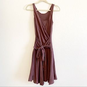 Velvet | Graham and Spencer Tie Tank Dress Mauve S